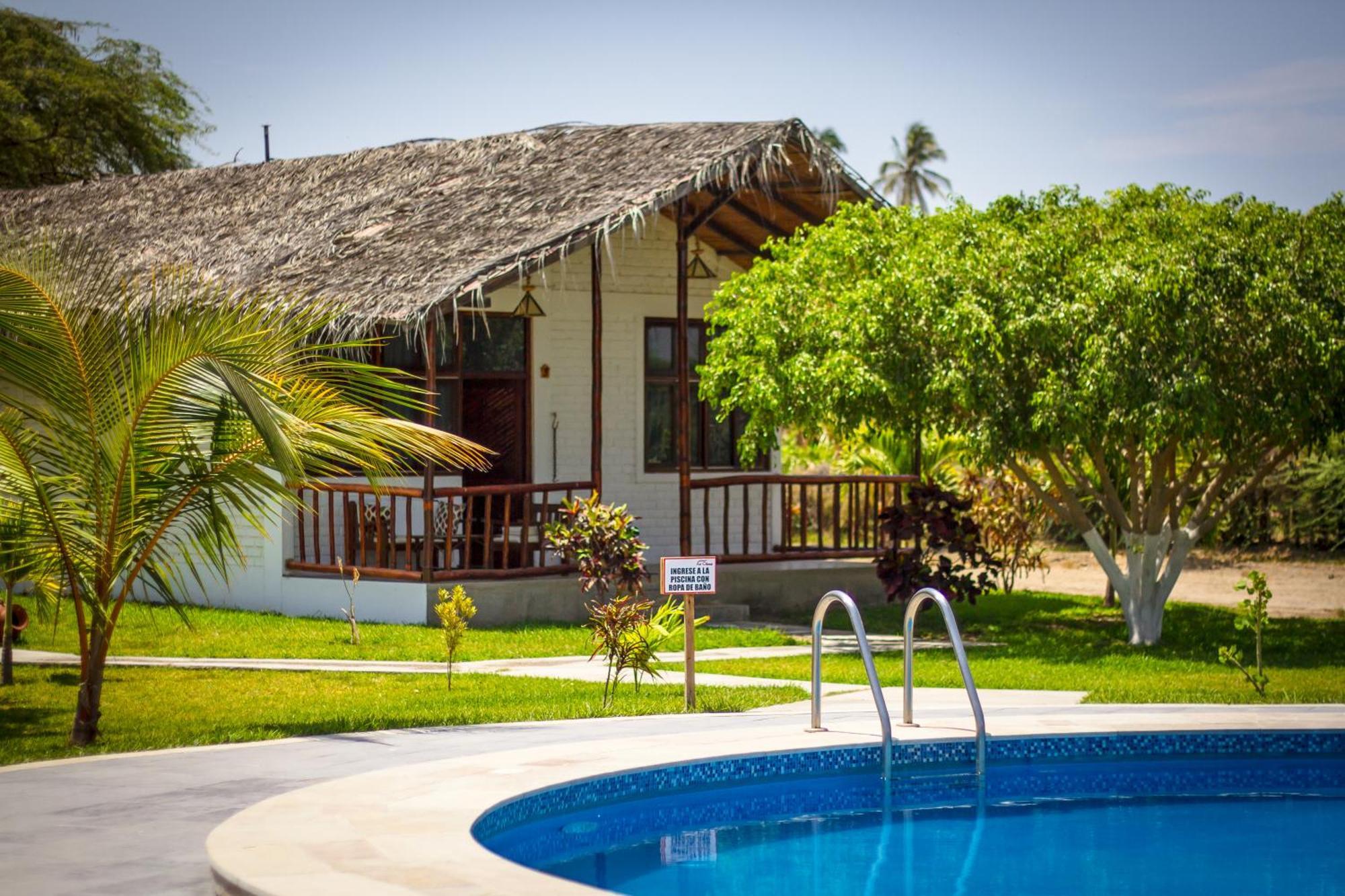 La Choza Bungalows Tambo Grande Екстериор снимка