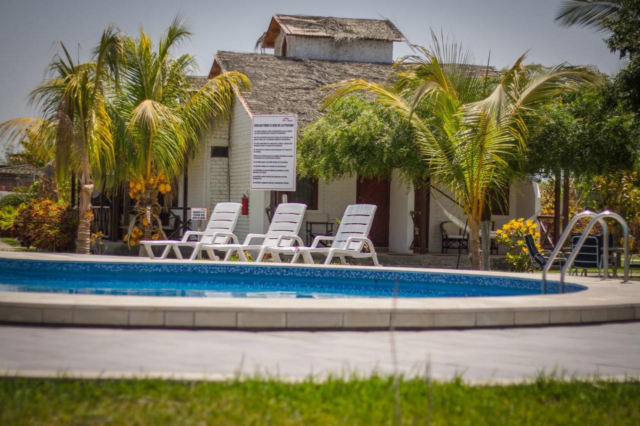 La Choza Bungalows Tambo Grande Екстериор снимка